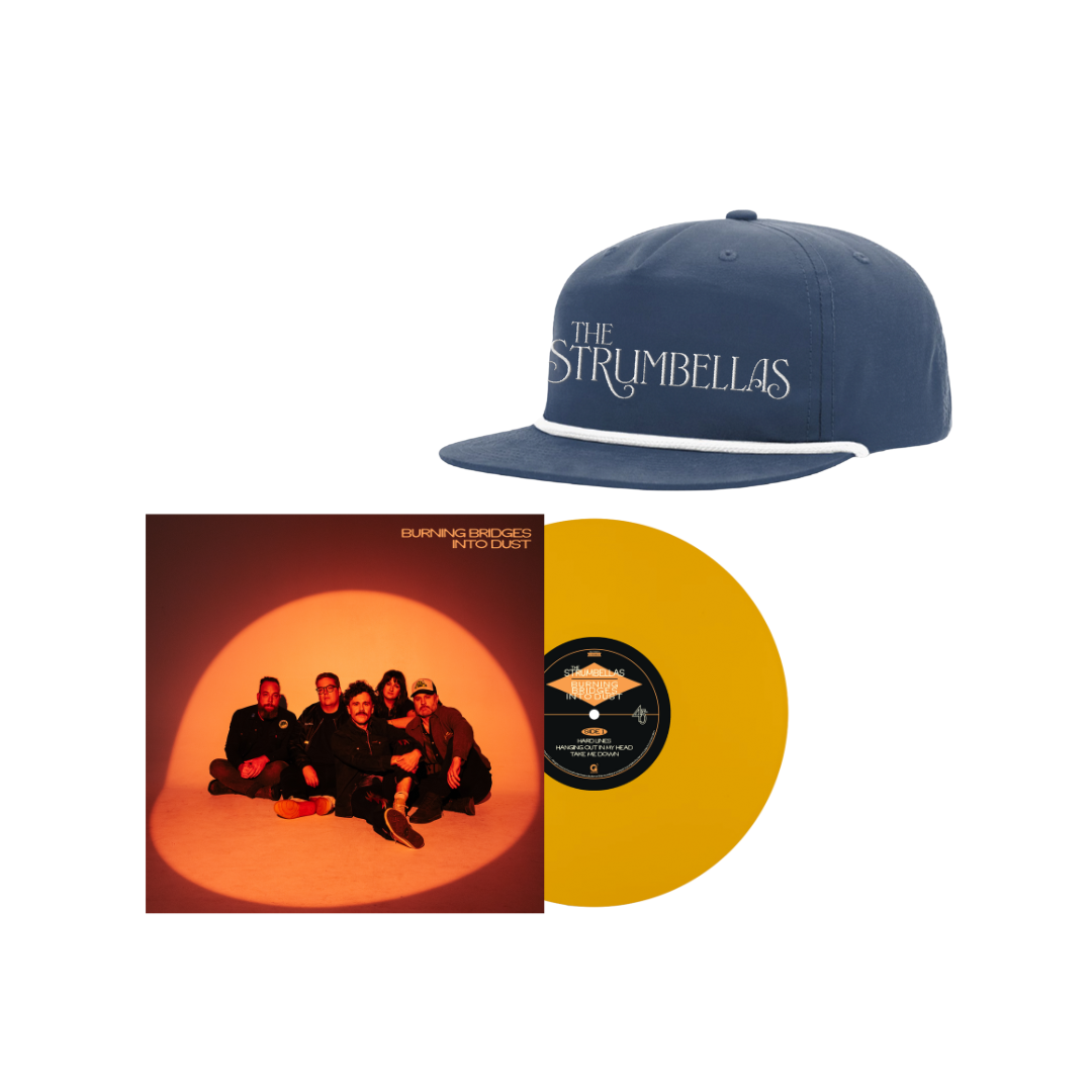 Burning Bridges Into Dust: Hat + Vinyl Bundle