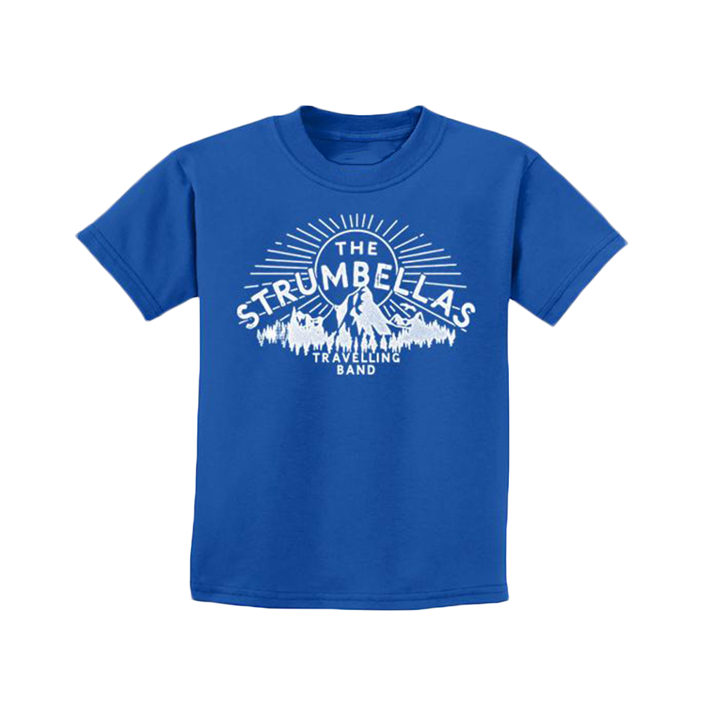 The Travelling Band Tee - Blue (Youth)
