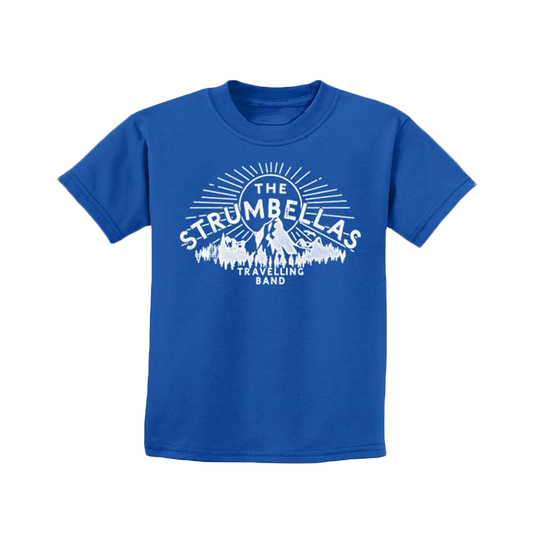 The Travelling Band Tee - Blue (Youth)
