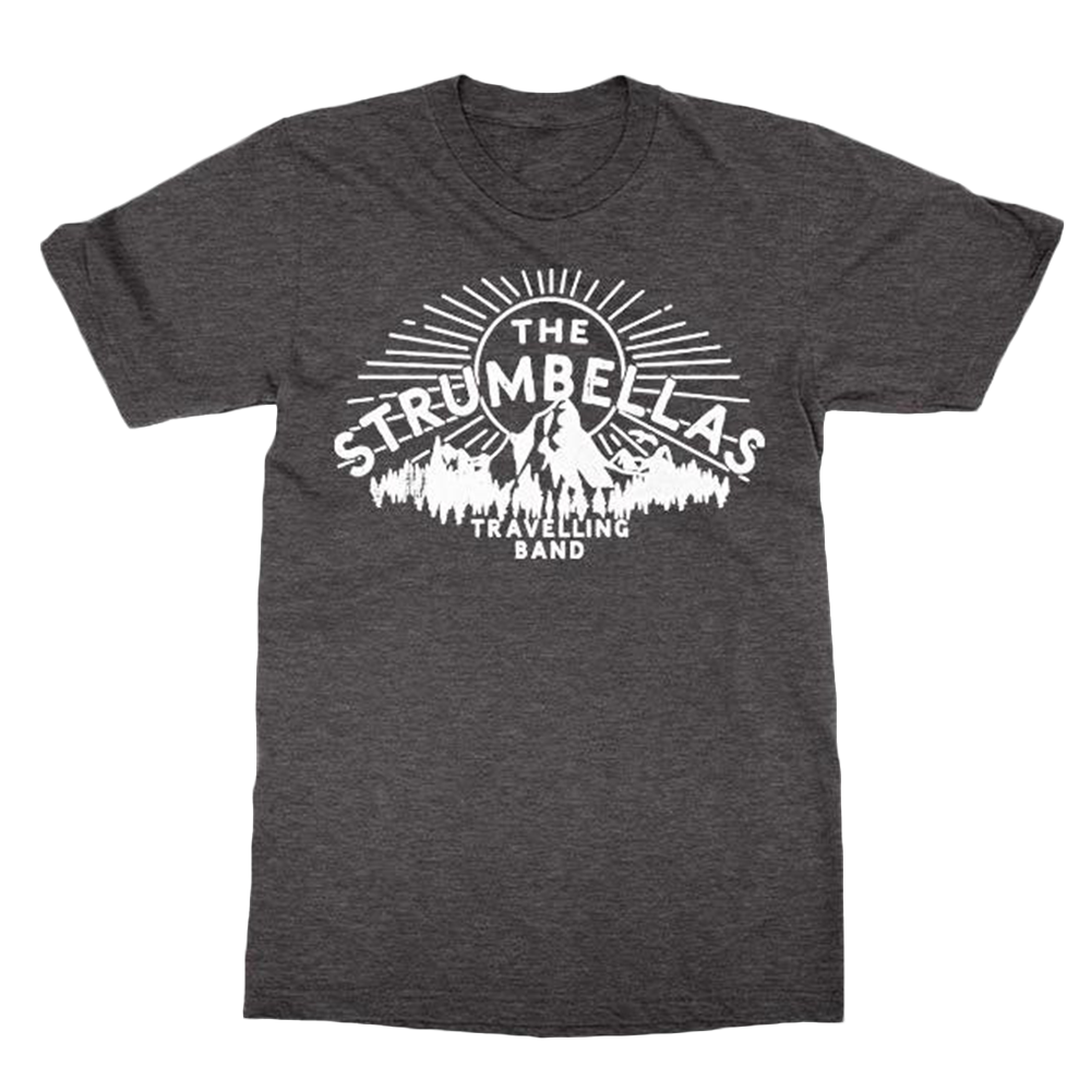 Gray band deals tee