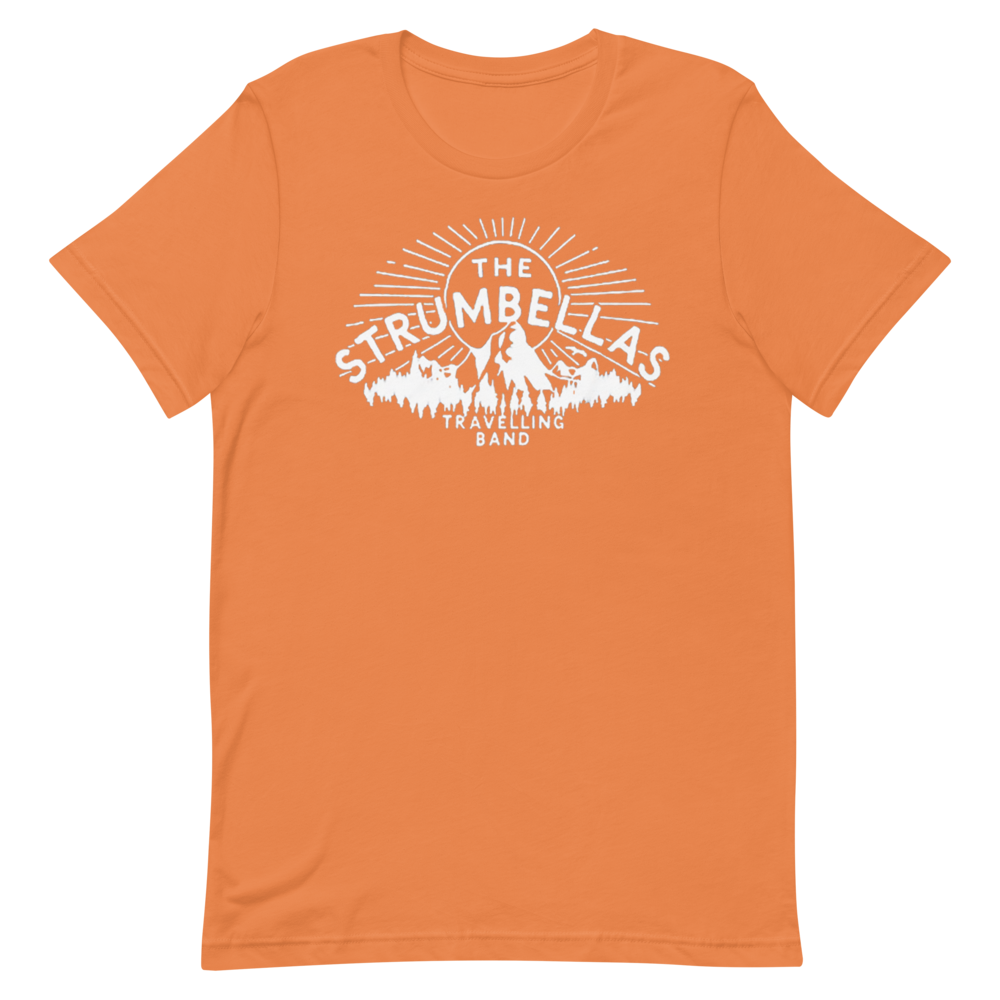 The Travelling Band Tee - Orange (Youth)