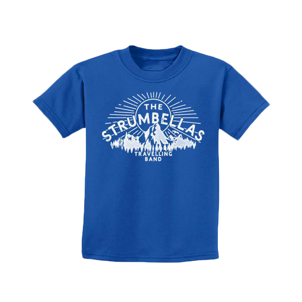 The Travelling Band Tee - Blue (Youth)